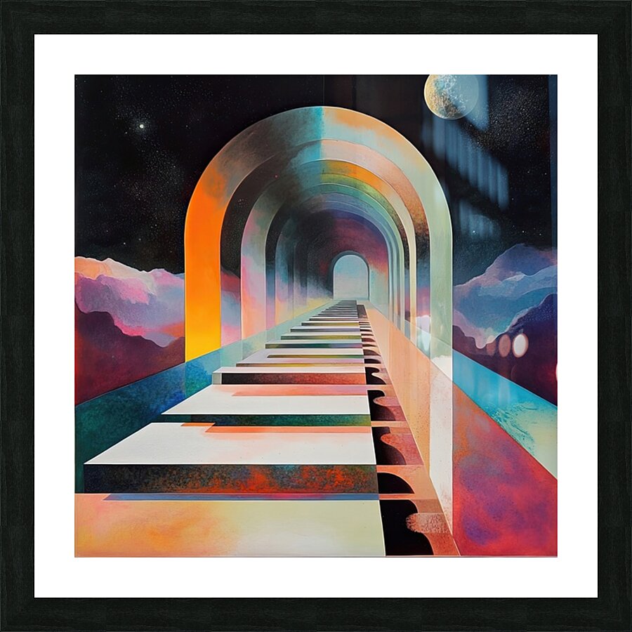 Celestial Passage 48H9N2 57 Picture Frame print