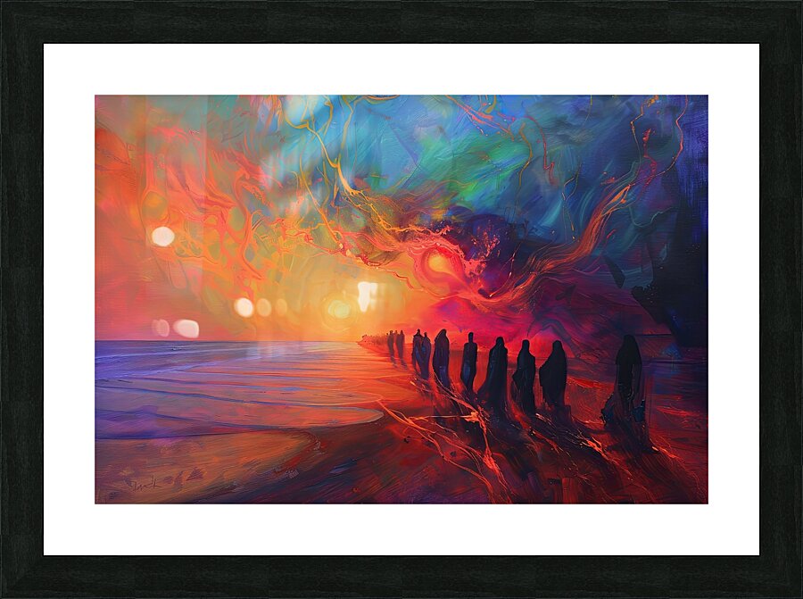 Celestial Procession H92N3Z 63 Picture Frame print