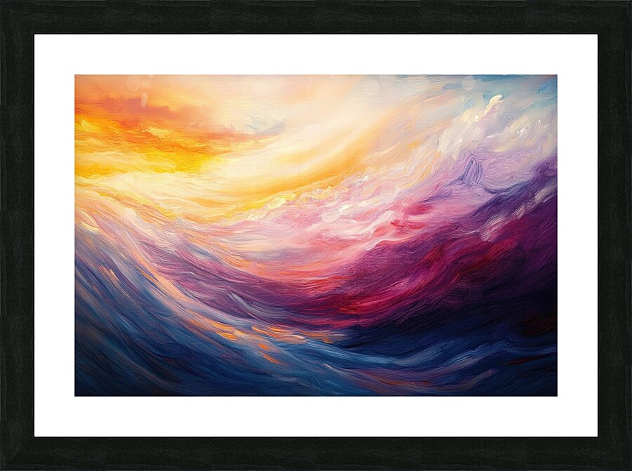 Celestial River Flows Y79B2H 52 Picture Frame print