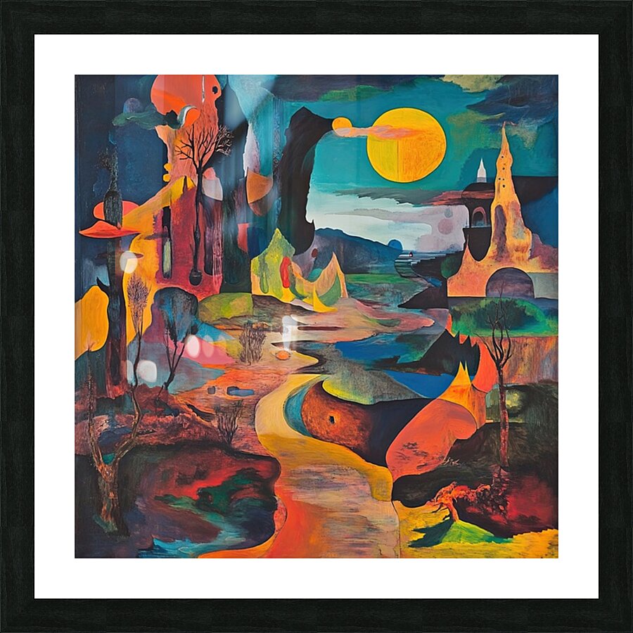 Celestial River Passage ZX49VJ 55 Picture Frame print