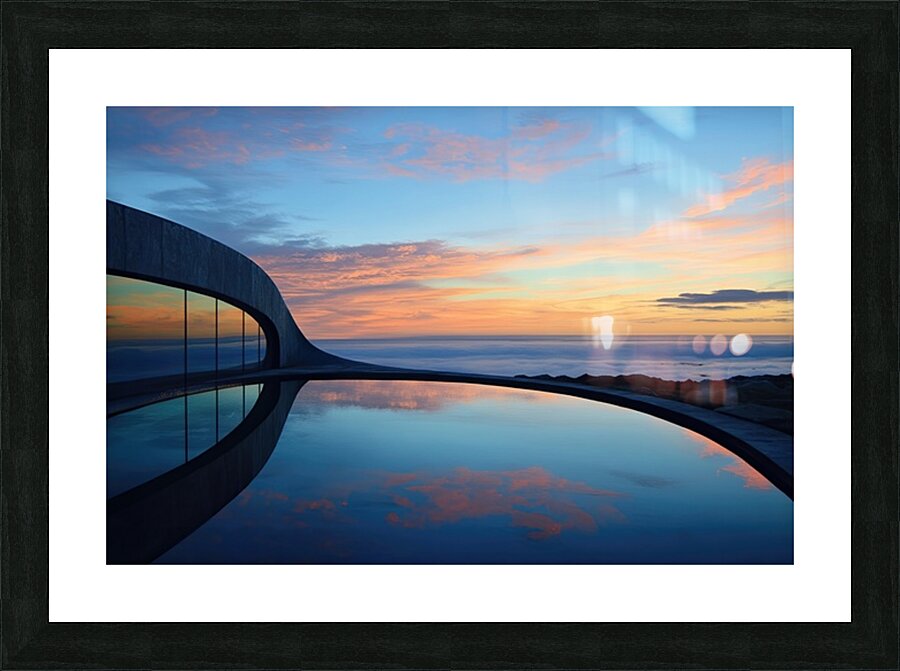 Celestial Reflection Pool H92P3Z 62 Picture Frame print