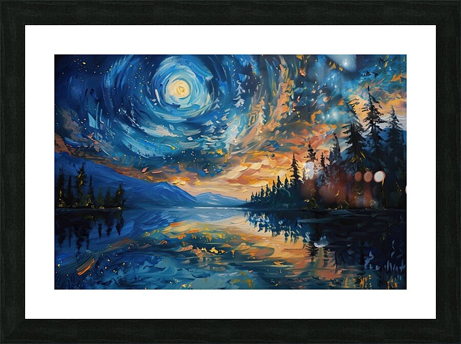 Celestial Reflections 2P9H7N 65 Picture Frame print