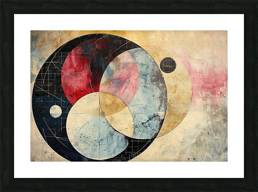 Celestial Intersections Y92H5N 60 Picture Frame print