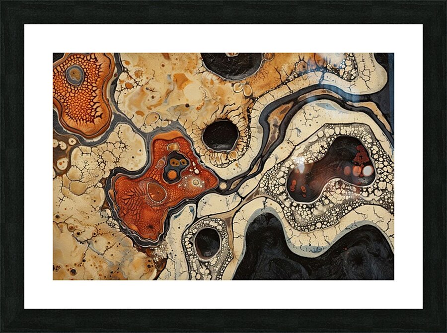 Cellular Cosmos 7H29P4 45 Picture Frame print