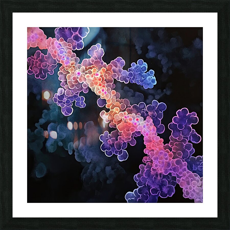 Cellular Harmony ZX49CV 58 Picture Frame print