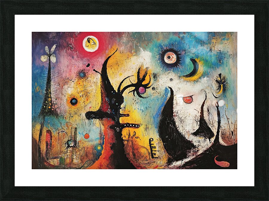 Celestial Dialogue 7P9N2H 55 Picture Frame print