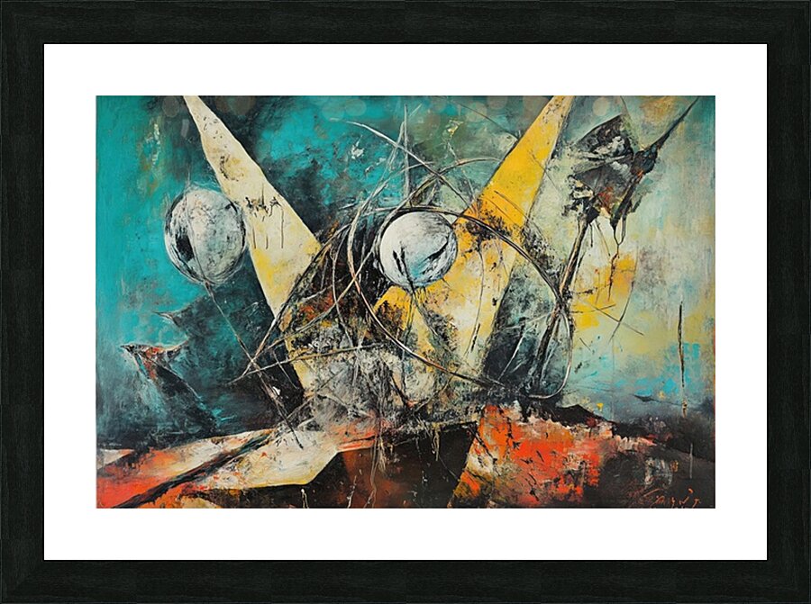 Celestial Echoes 2P9H3N 47 Picture Frame print