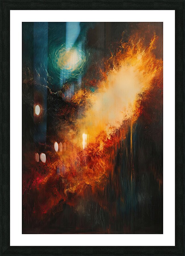 Celestial Genesis HZ92N3 55 Picture Frame print