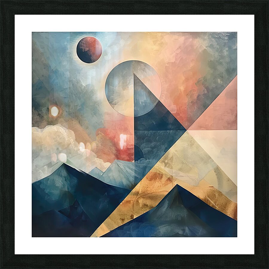 Celestial Geometry 9P3N2H 60 Picture Frame print