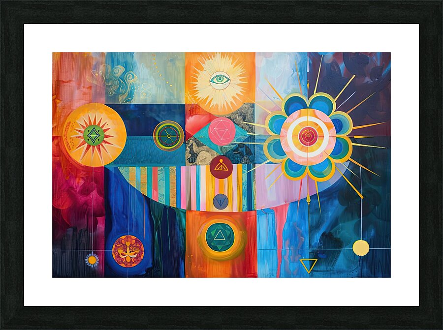 Celestial Harmony 9P3N2H 55 Picture Frame print