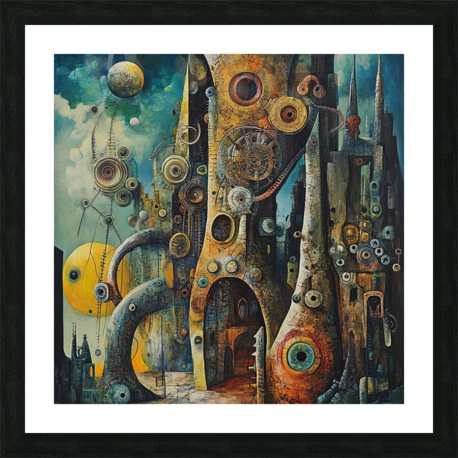 Celestial Machinations ZX98HJ 62 Picture Frame print