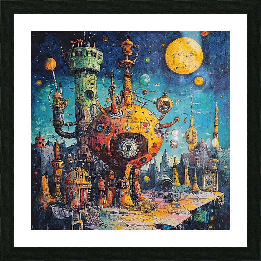 Celestial Mechanism 9P3H2N 60 Picture Frame print