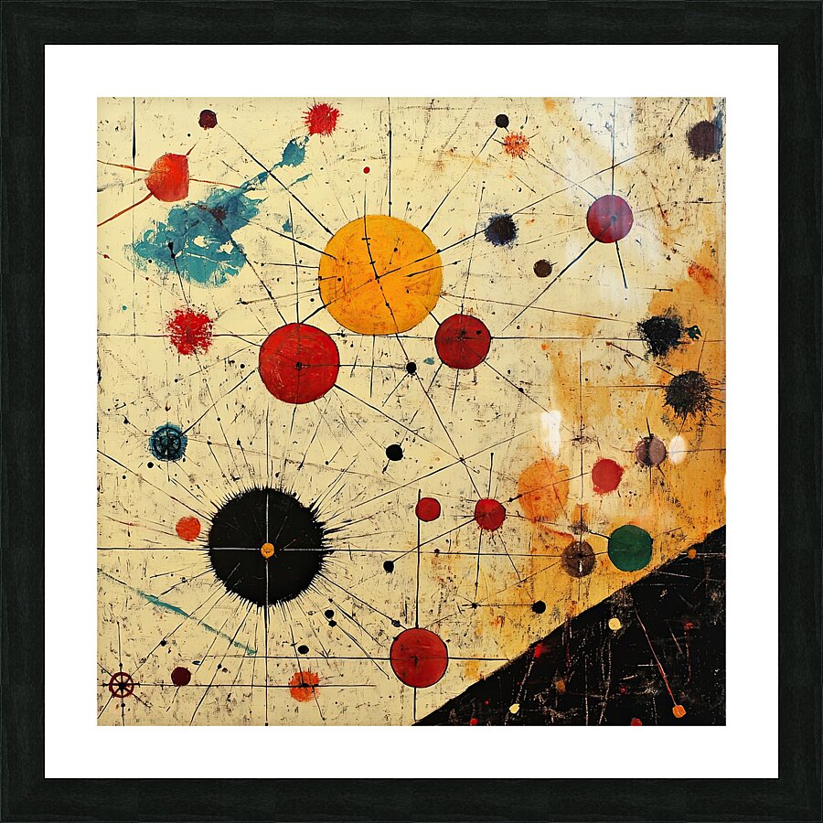 Celestial Network 9P3H2N 60 Picture Frame print
