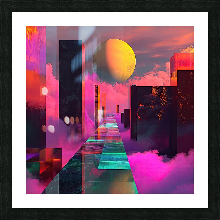 Celestial Passage 9H2N5Z 52 Picture Frame print