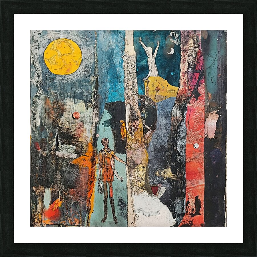 Celestial Passage 7P9H2N 47 Picture Frame print