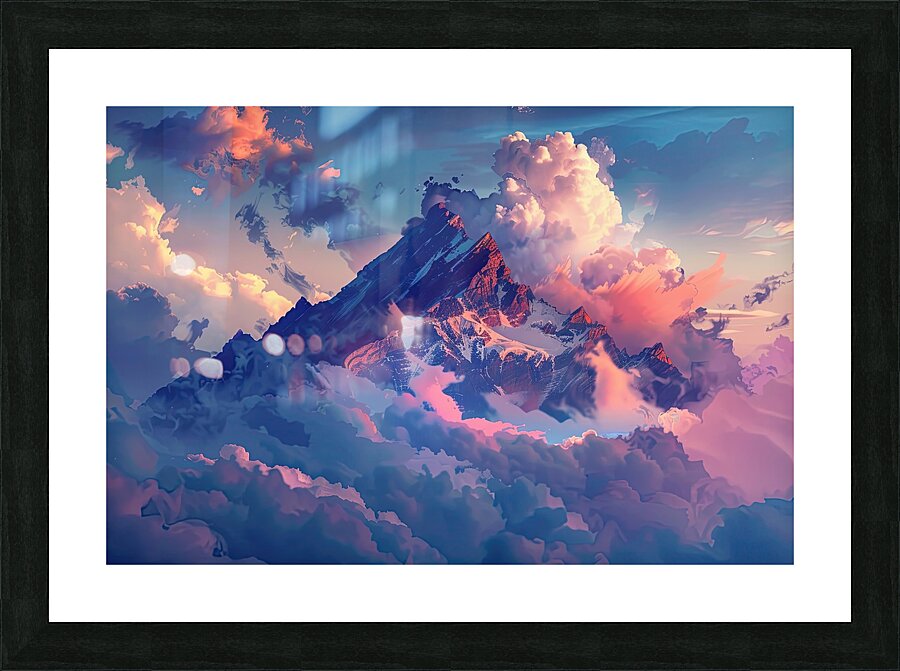 Celestial Summit ZX92CV 60 Picture Frame print