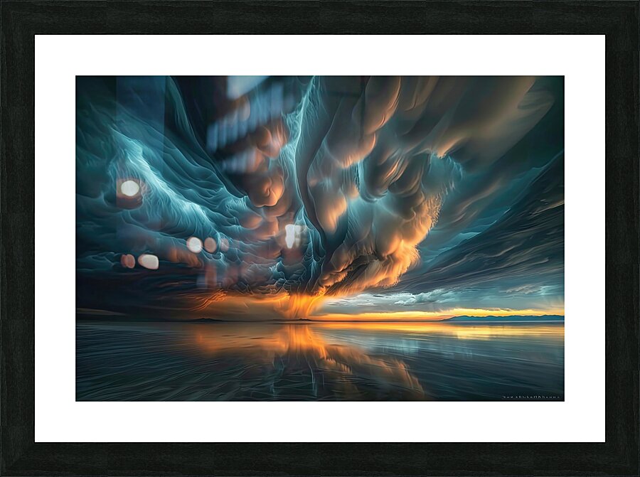 Celestial Tempest NZ92H8 69 Picture Frame print