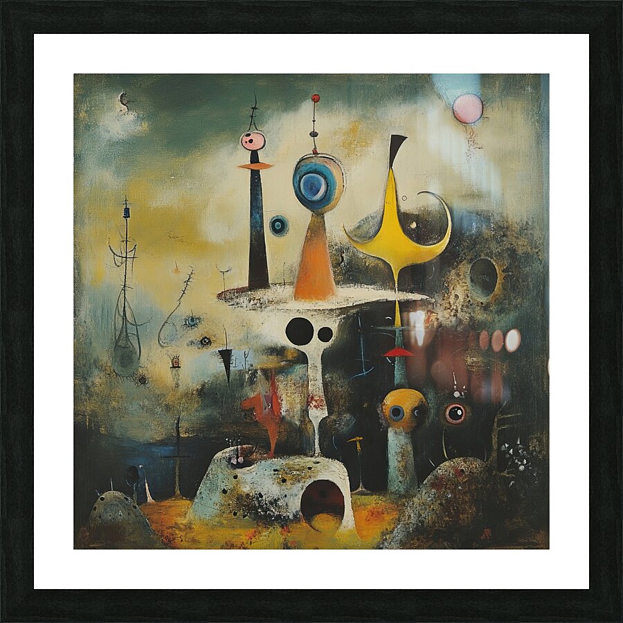 Celestial Totems Y8G5PN 55 Picture Frame print