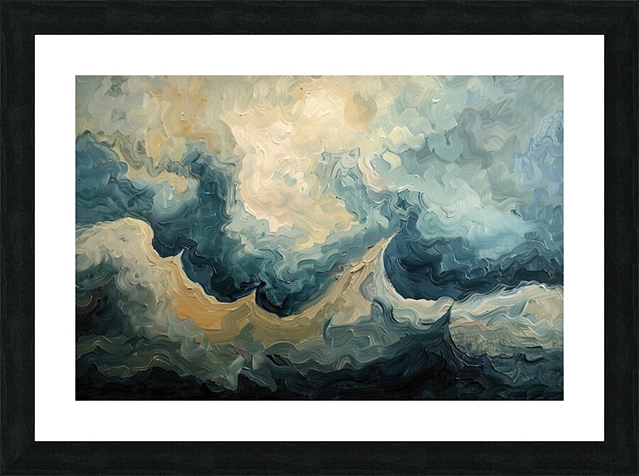 Celestial Turbulence H3N5P2 62 Picture Frame print