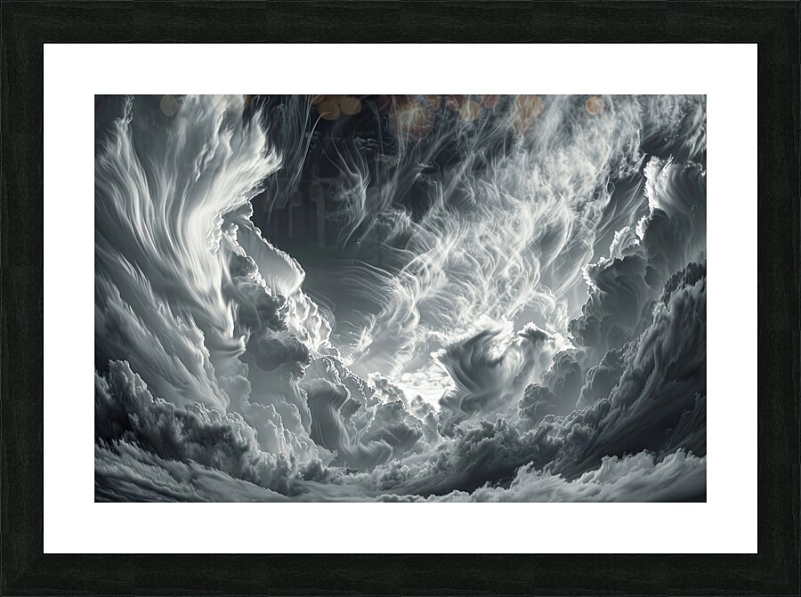 Celestial Turbulence 23HNPZ 65 Picture Frame print