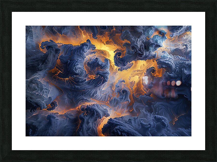 Celestial Turbulence Y92H5Z 60 Picture Frame print
