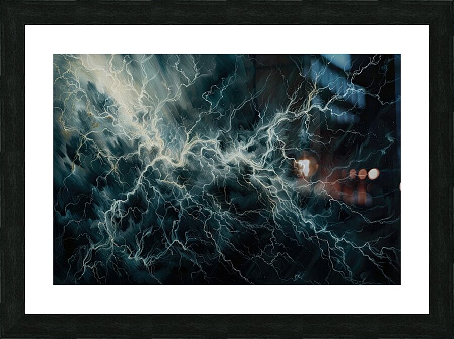 Celestial Veins J89H7N 65 Picture Frame print