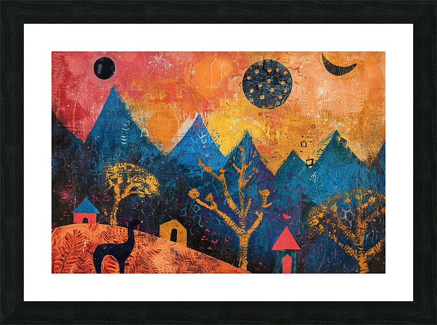 Celestial Vista NZ9H2J 47 Picture Frame print