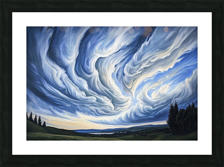 Celestial Vortex NZ92H3 65 Picture Frame print