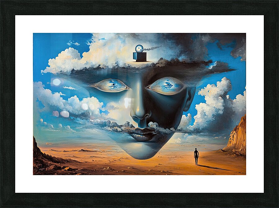 Celestial Visage H9P4Z2 60 Picture Frame print