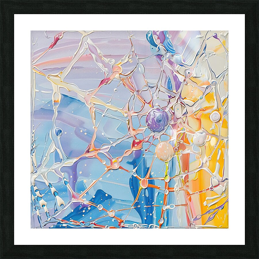 Celestial Web KH295N 55 Picture Frame print