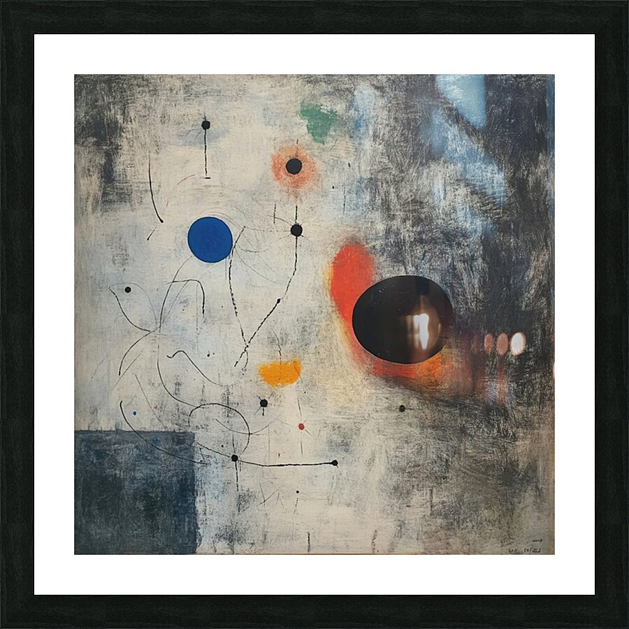 Celestial Whispers H2N9P2 58 Picture Frame print