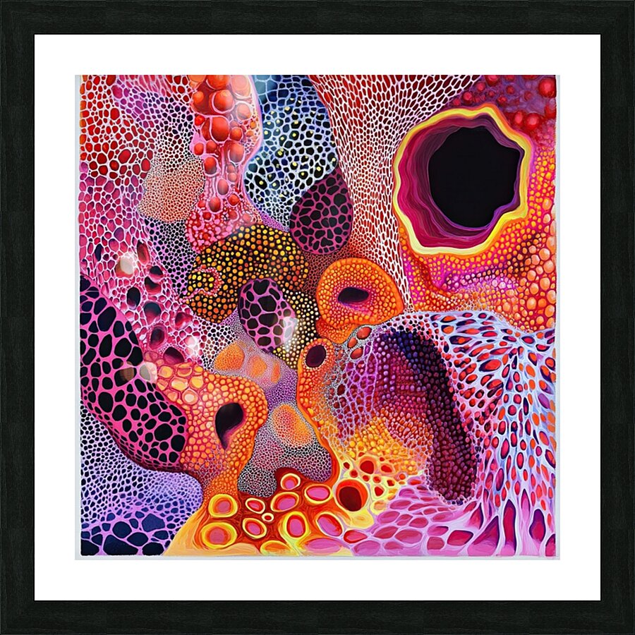 Cellular Dreams H9P4N2 57 Picture Frame print