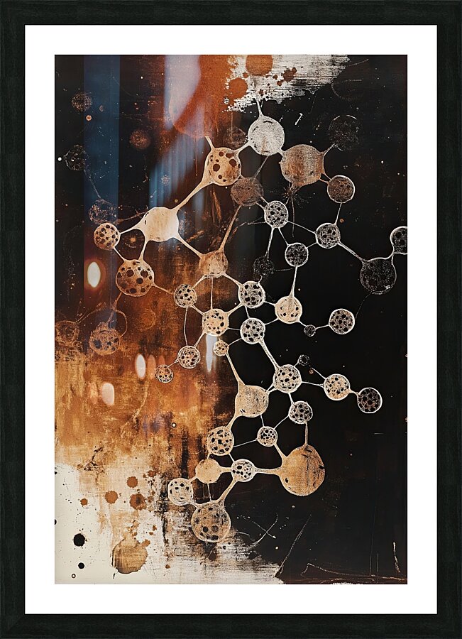 Cellular Echoes JX7H2N 60 Picture Frame print