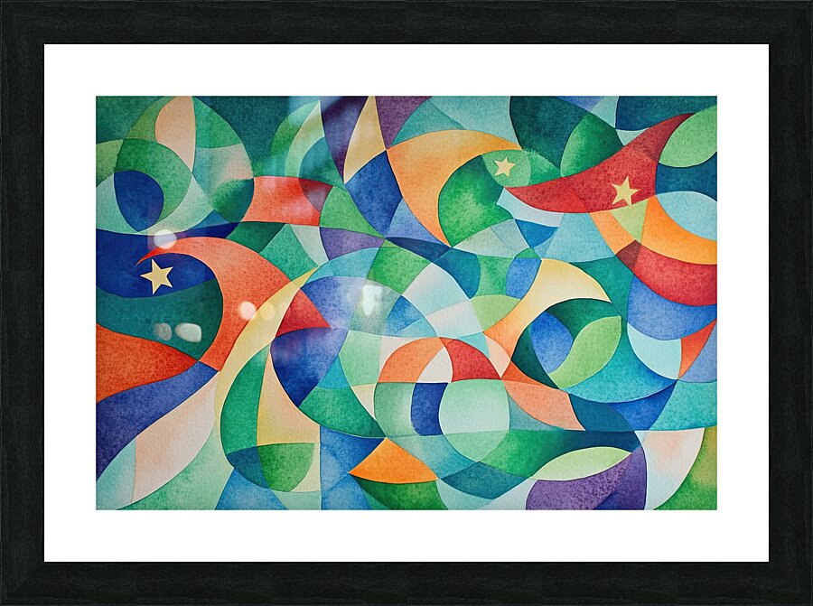 Celestial Dance 7H29NP 48 Picture Frame print