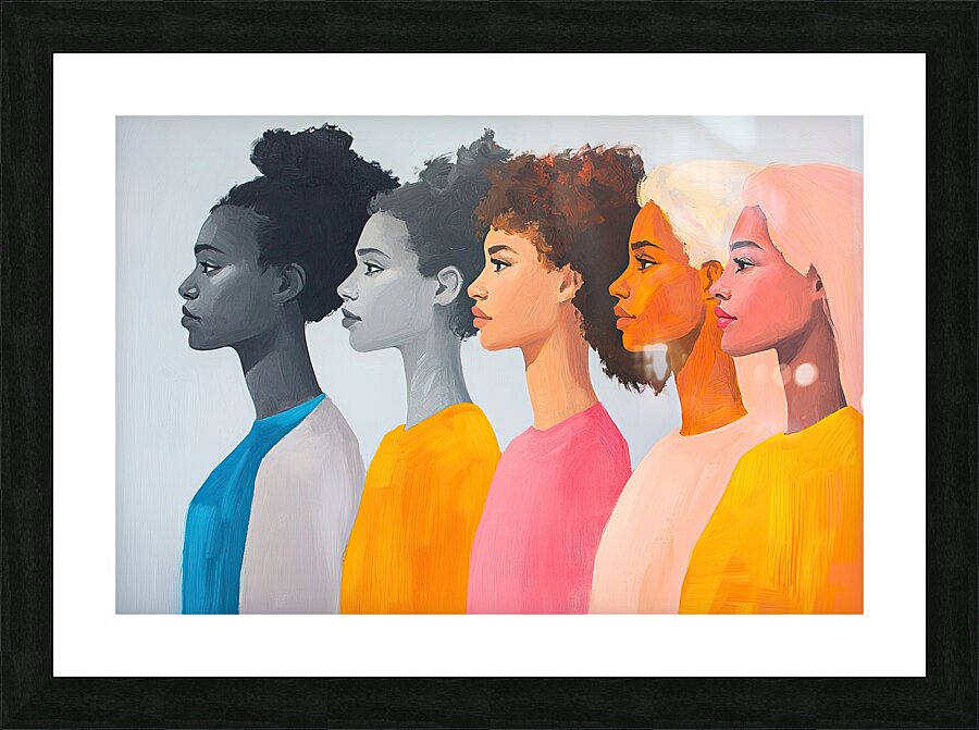 Chromatic Humanity 529HJZ 57 Picture Frame print