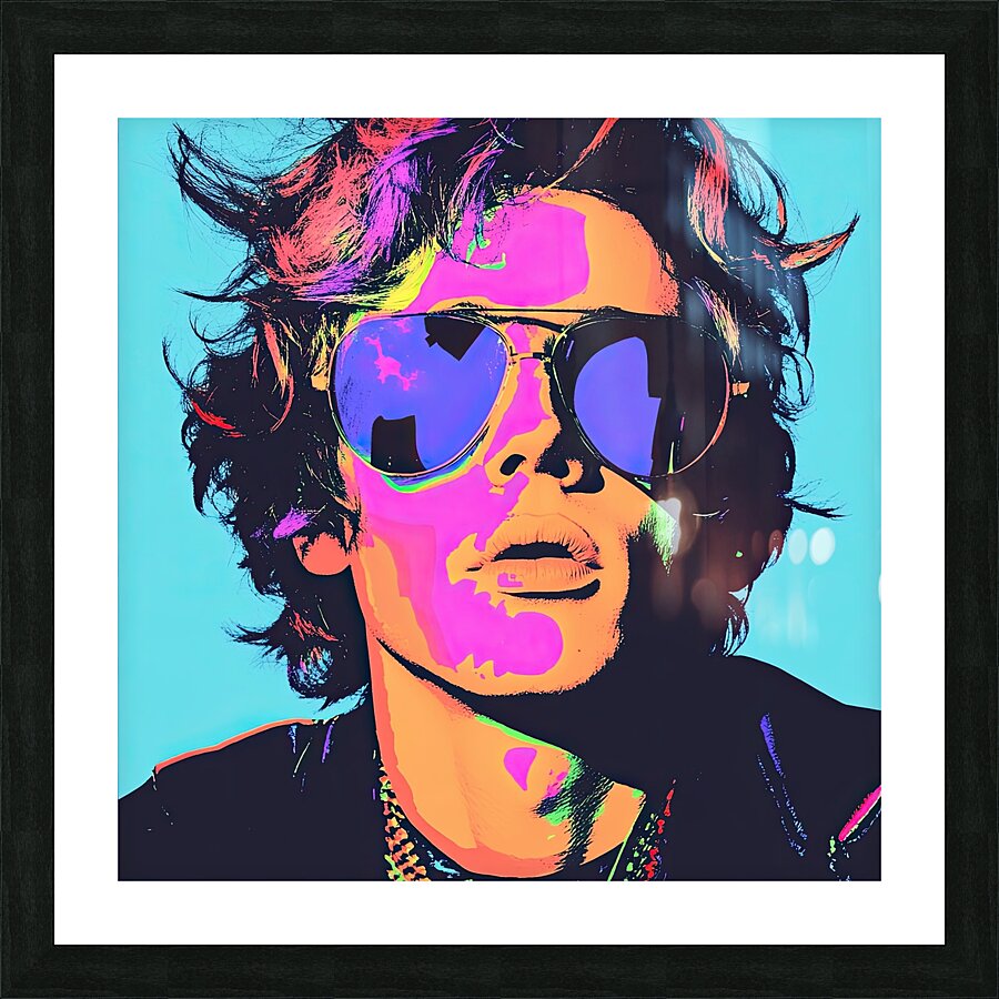 Chromatic Icon 28H9N4 58 Picture Frame print