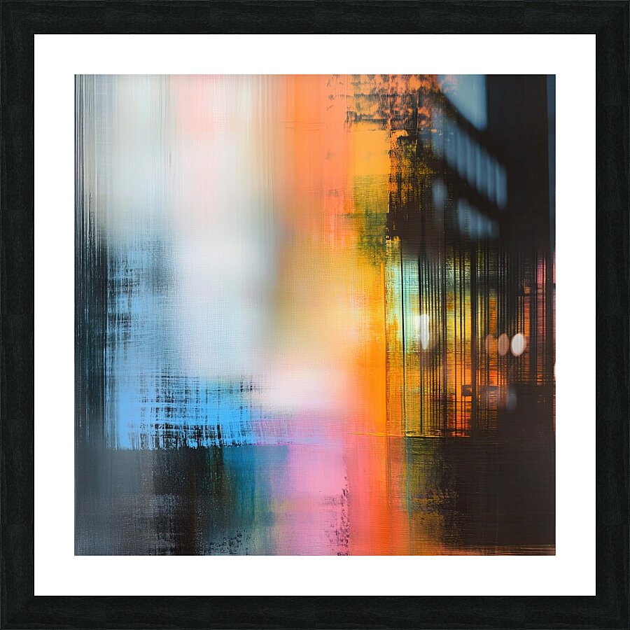 Chromatic Interference 79N4H2 52 Picture Frame print