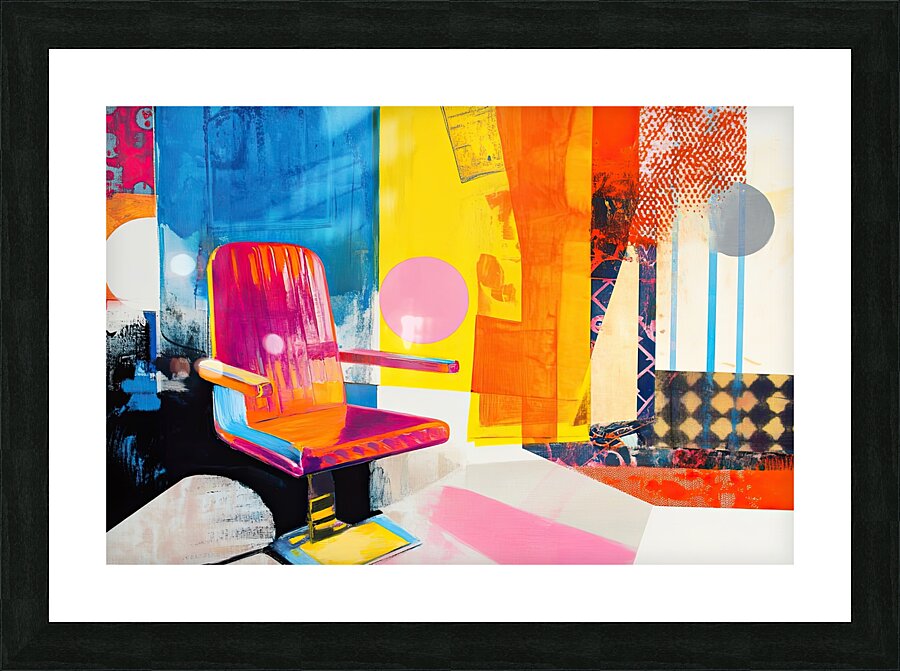 Chromatic Interior 2P9H3N 58 Picture Frame print