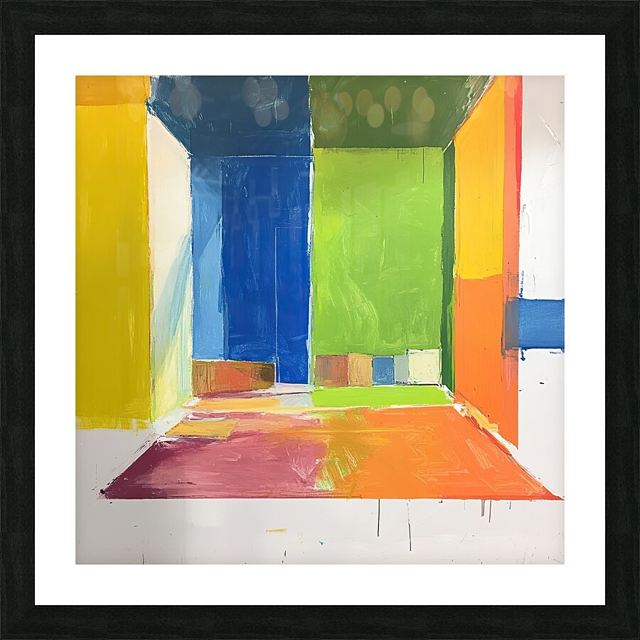 Chromatic Interiors 7P3H9N 57 Picture Frame print