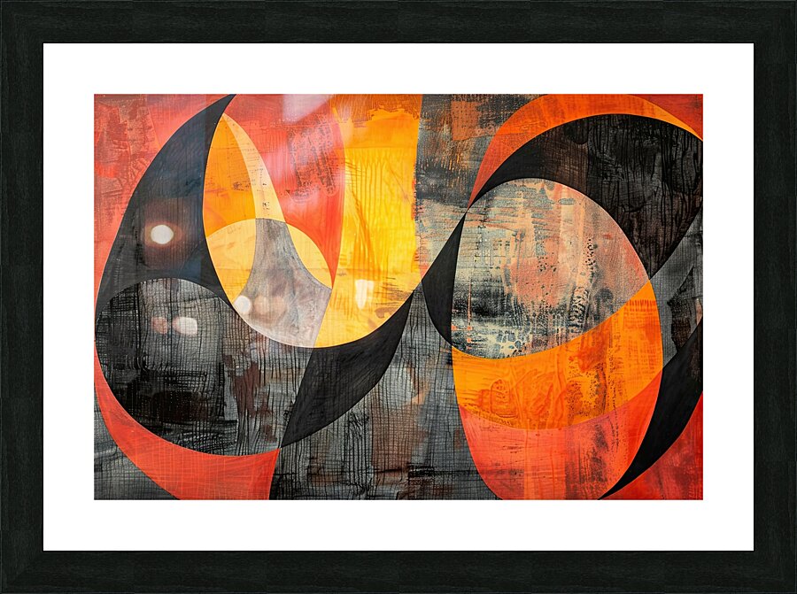 Chromatic Interplay 2P3H9N 60 Picture Frame print