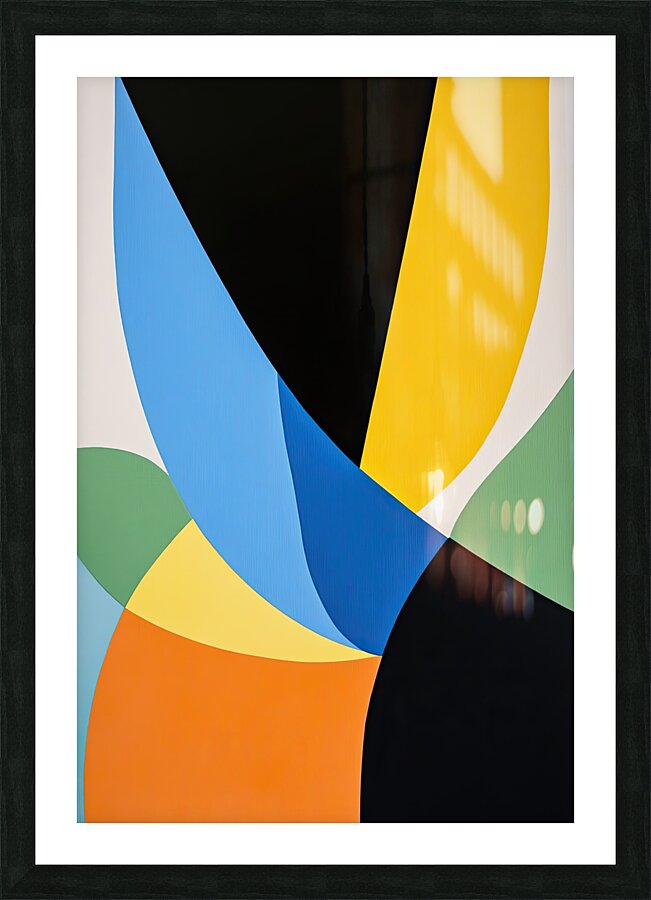 Chromatic Interplay 48H9N2 65 Picture Frame print