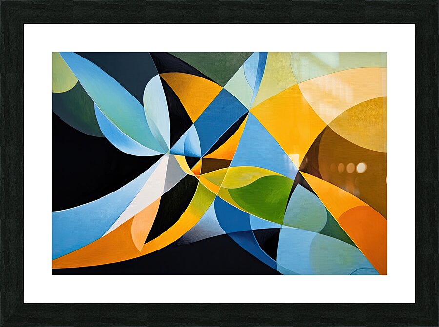 Chromatic Interplay 48H9P 59 Picture Frame print