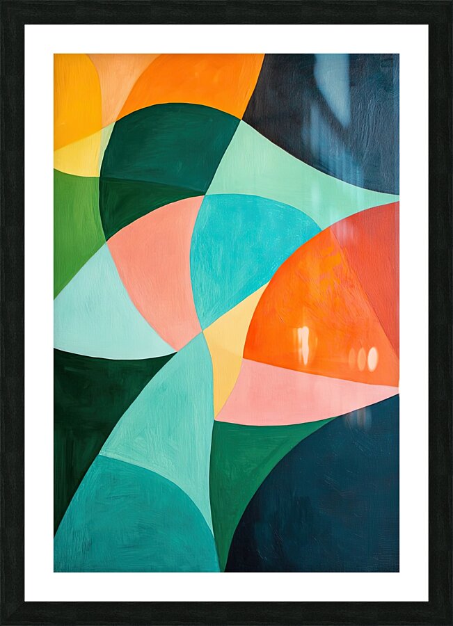 Chromatic Interplay H3N9P2 55 Picture Frame print