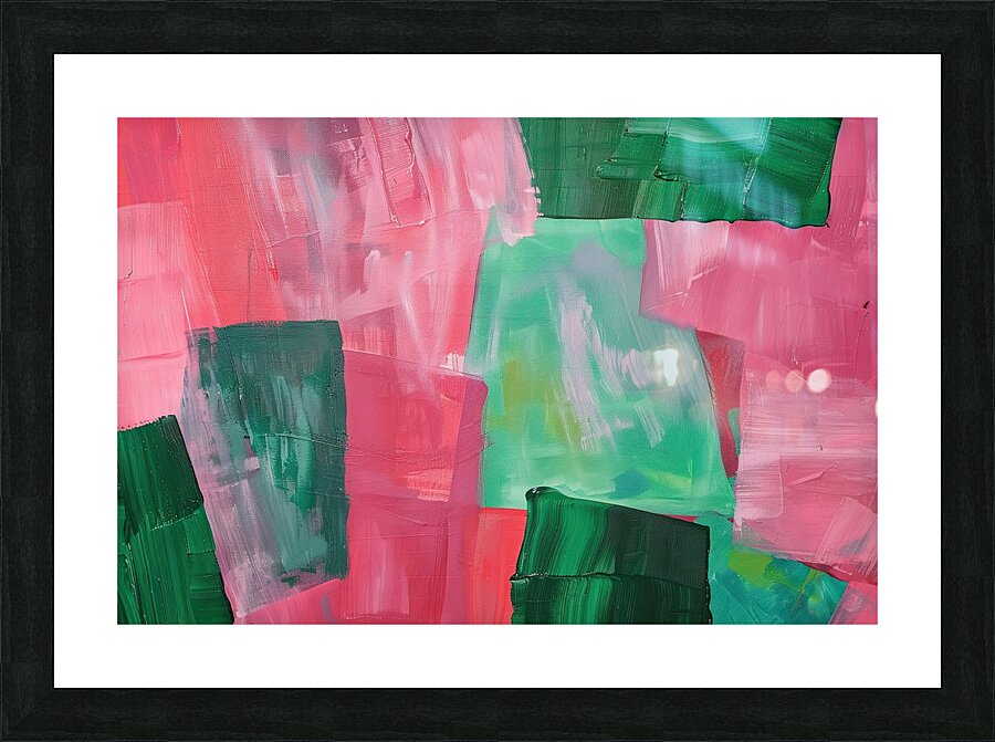 Chromatic Interplay H3P9N2 58 Picture Frame print