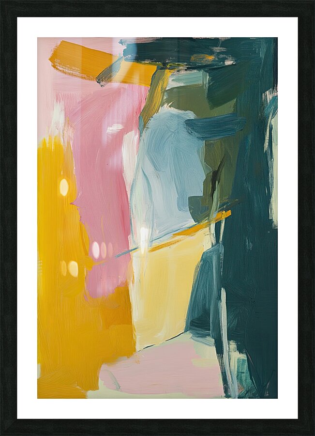 Chromatic Interplay H92N3Z 52 Picture Frame print