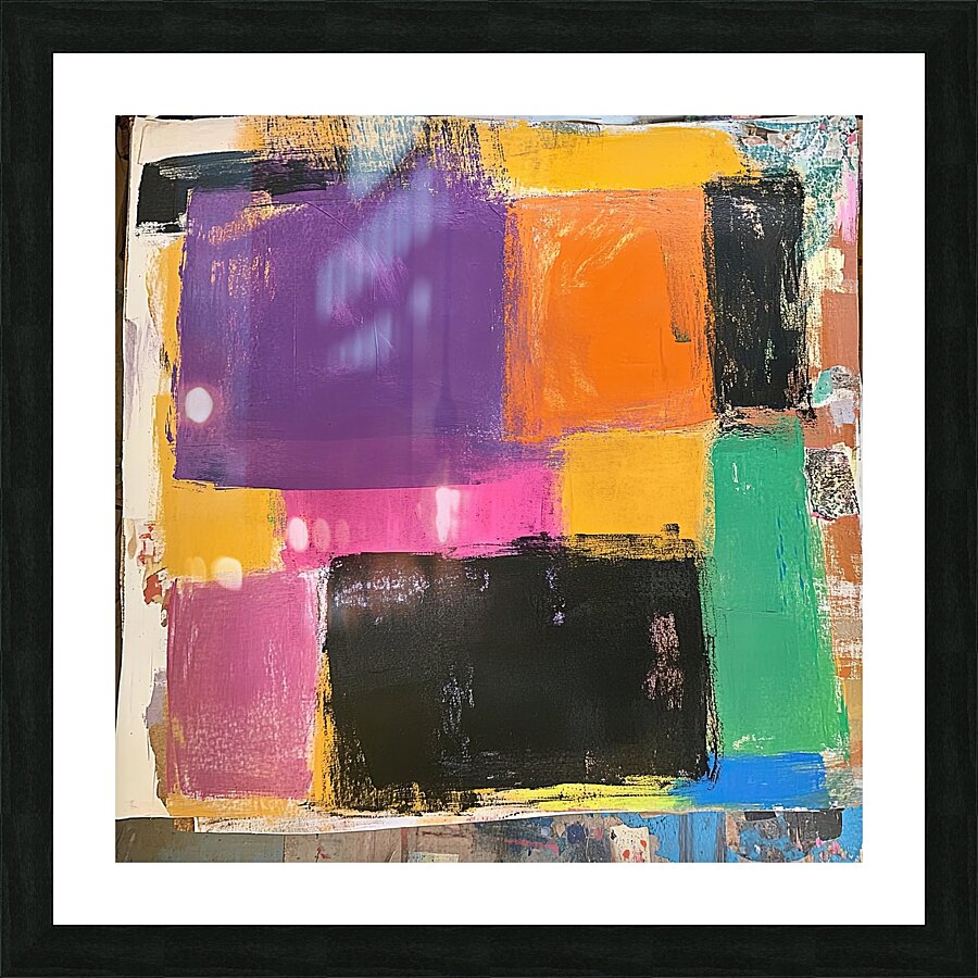 Chromatic Interplay H9P4J2 50 Picture Frame print