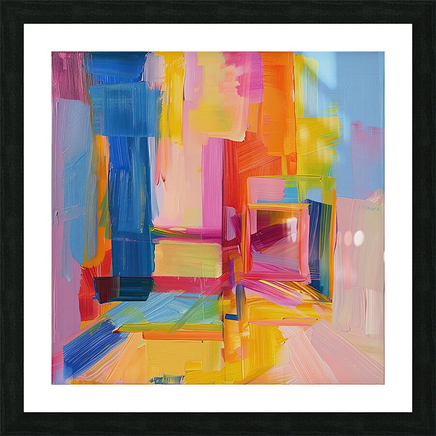 Chromatic Interplay H9P4N2 58 Picture Frame print