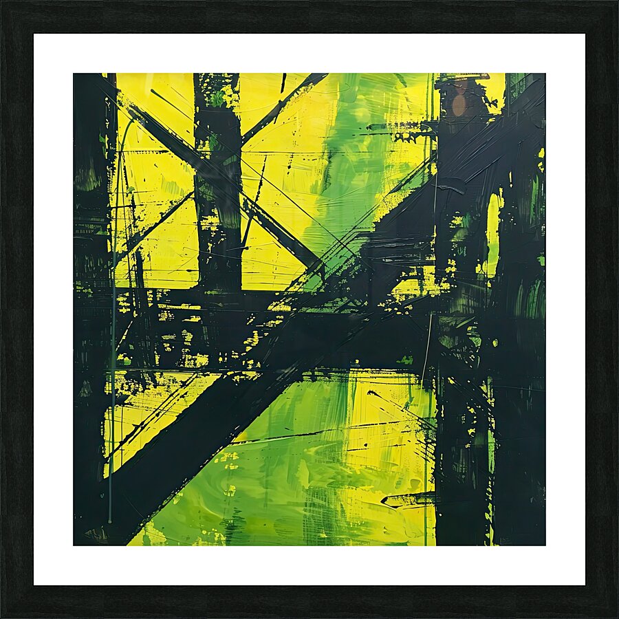 Chromatic Interplay Y23K49 60 Picture Frame print