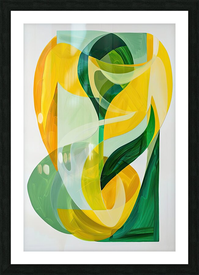 Chromatic Interplay Y8G3N 57 Picture Frame print