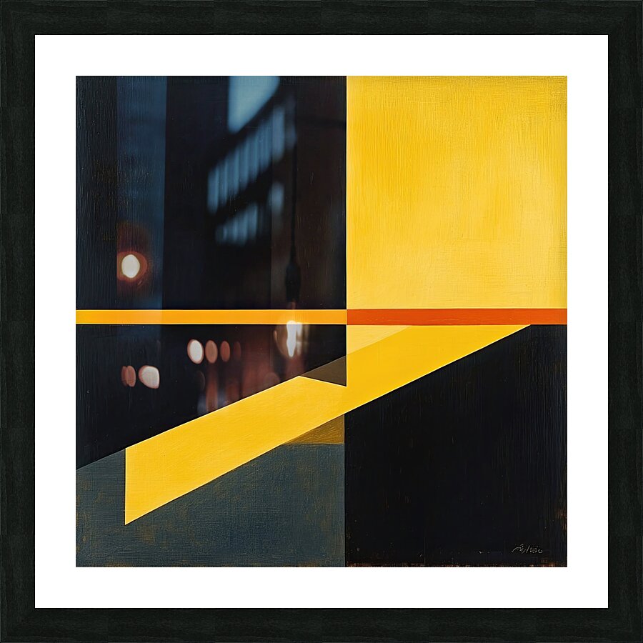 Chromatic Intersection Y29H7 49 Picture Frame print